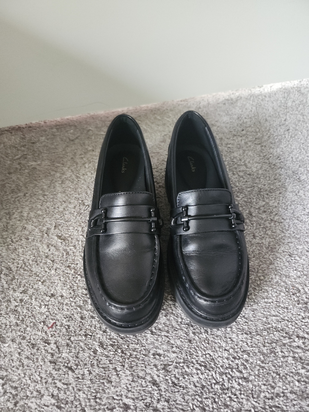 Clarks Orianna Bit Lug Sole Loafers